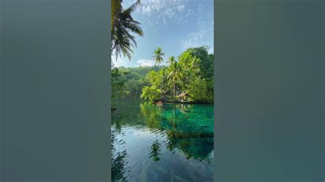Paisupok Lake In Banggai Islands Indonesia Youtube