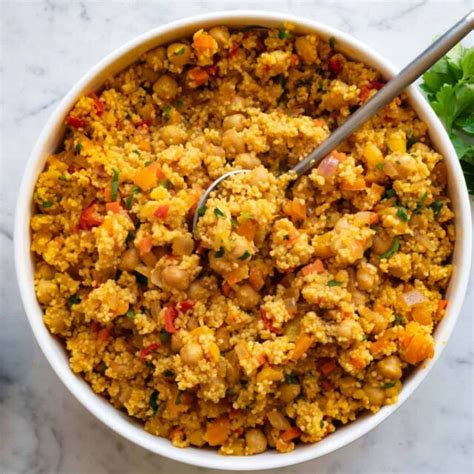 Couscous With Spiced Chickpeas A Nutritious Recipe Scholarly Open
