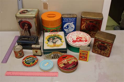 Lot Of Assorted Tins 14