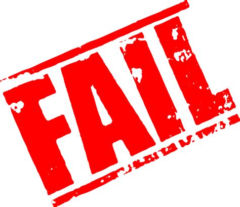 Fail Stamp PNG Transparent OnlyGFX