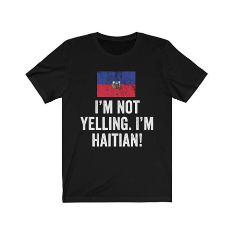 Haitian Flag Haitian Shirts Haitian T Shirt Haiti Flag Haitian Etsy