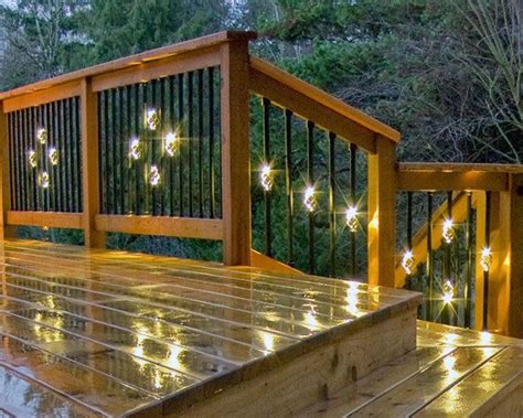 Top 60 Best Deck Lighting Ideas Outdoor Illumination Metal Deck
