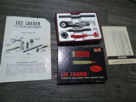 Original Lee Reloading Kit Vintage Loader Picclick