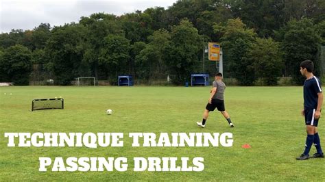 Soccer Technique Training Passing Drills Improve Your Passing Youtube