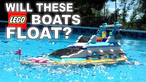 Do These Lego Boats Float 🛥 2 Youtube