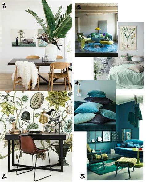 Botanical Interiors Inspiration Home Decor Trends 2016