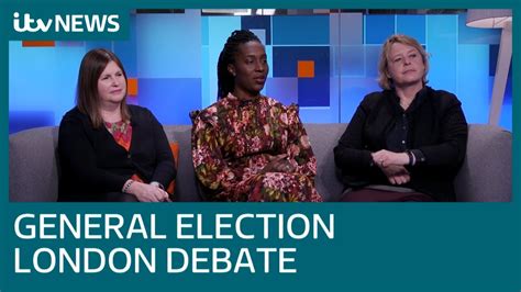 General Election 2019 Itv London Debate Itv News Youtube