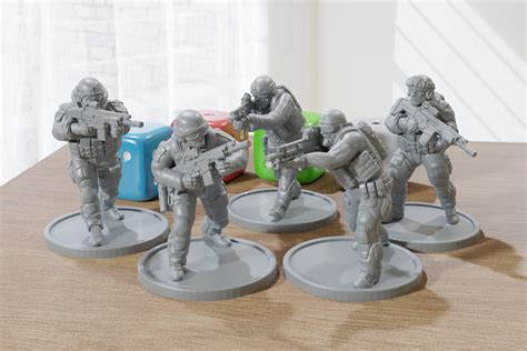 Us Special Forces Modern Wargaming Miniatures For Tabletop Etsy