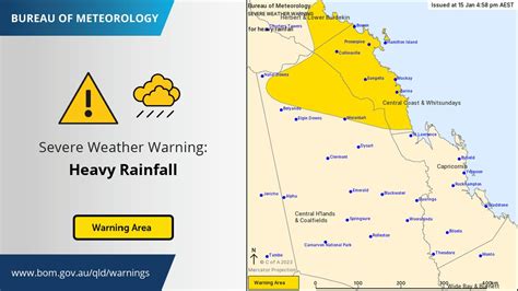 Queensland Ambulance On Twitter Rt Bomqld Severe Weather Warning For Heavy Rainfall And Poss