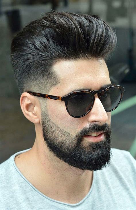 Best Hair Style For Boys With Beard
