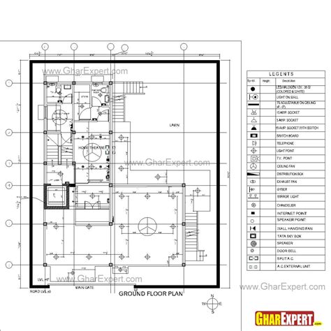 Sample Architectural Structure Plumbing And Electrical Drawings