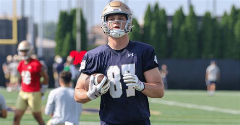 How Cooper Flanagan Chose To Wear No 87 At Notre Dame