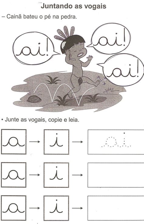 Atividades Encontro Vocalico Educação Infantil