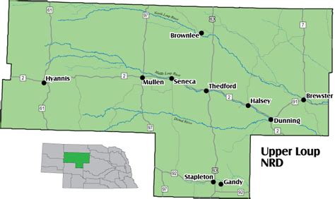 Upper Loup Nrd Nebraskas Natural Resources Districts