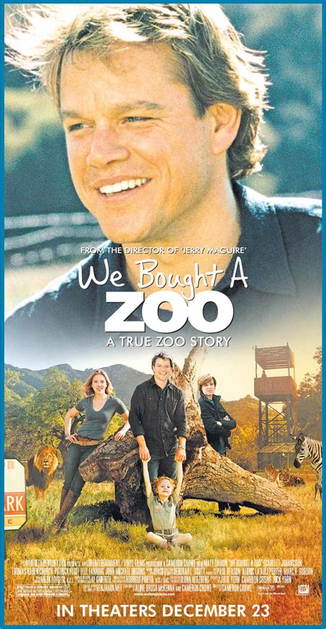 With the help of it's eclectic staff help to renovate the facility and restore it to it's former glory. Zachary S. Marsh's Movie Reviews: REVIEW: We Bought A Zoo