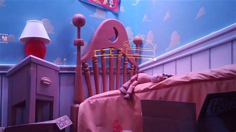 Toy Story Animated Window Display Disneyland Andys Room Toy Story