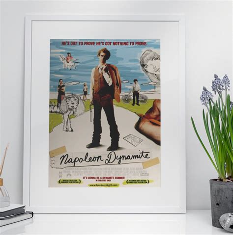 Napoleon Dynamite Movie Poster High Resolution Printable Wall Etsy