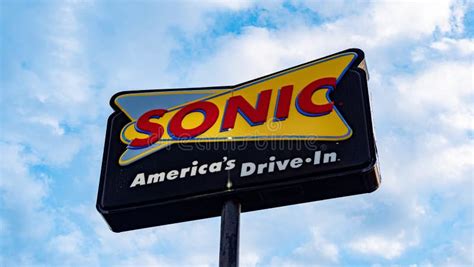 Sonic Fast Food Drive In Restaurant Frankfort Usa June 18 2019