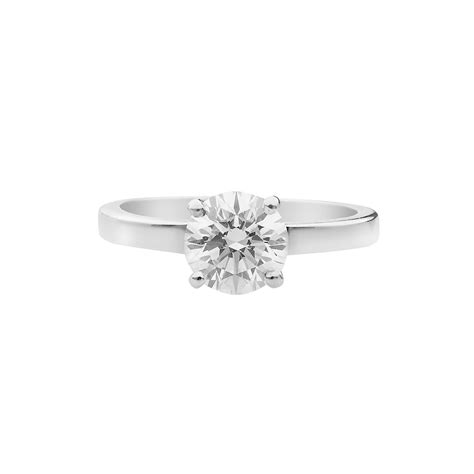 round brilliant diamond ring 18 carat white gold product code 237d83 michalis gr