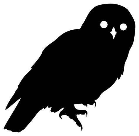 Silhouette Clipart Owl Silhouette Owl Transparent Free For Download On