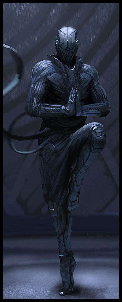 Robo Ninja Character Art Concept Art Characters Cyberpunk Art