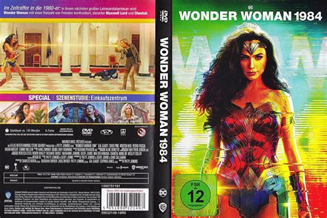 Wonder Woman 1984 2020 R0 Custom Dvd Cover And Label