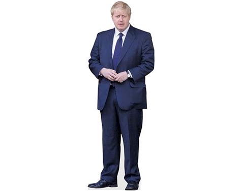 Cardboard Cutout Of Boris Johnson Lifesize Celebrity Cutouts