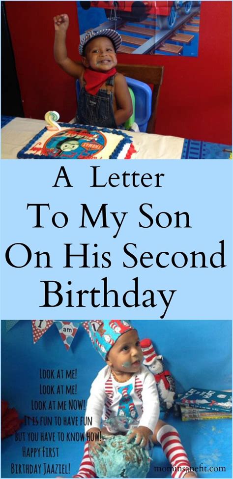 As your mom, i'll always have your back love you no matter what! Today You Turn Two: A Letter To My Son on His Second Birthday - Mom Insane Fit | Letters to my ...