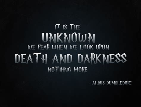Albus Dumbledore Harry Potter Quote Harry Potter And The Half Blood