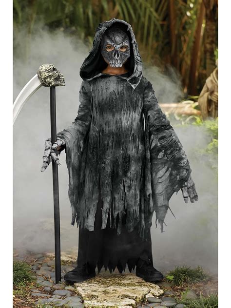 Grim Reaper Costume For Boys Chasing Fireflies