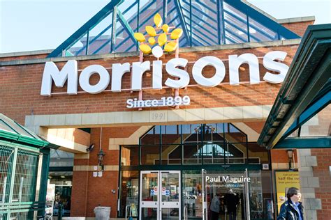 Stock Photo Morrisons Store Front Paul Maguire