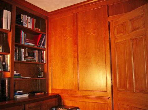 Wood Paneling Traditional Home Office Boston By Wright
