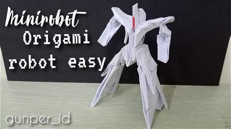 Origami Robot Easy How To Make Origami Robots Easily Multi Piece