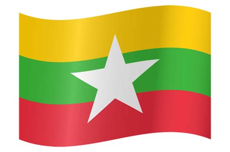 Myanmar Flag Image Country Flags
