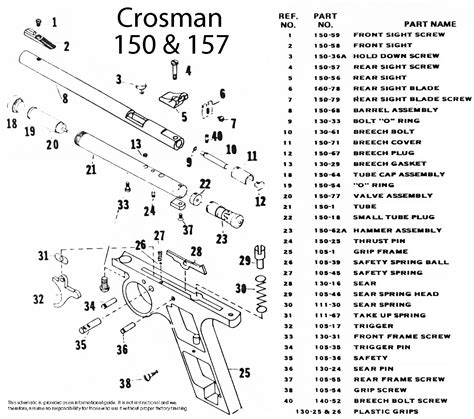 Crs150 061 Crosman 150 Valve Assembly Complete Crs150 061 4895