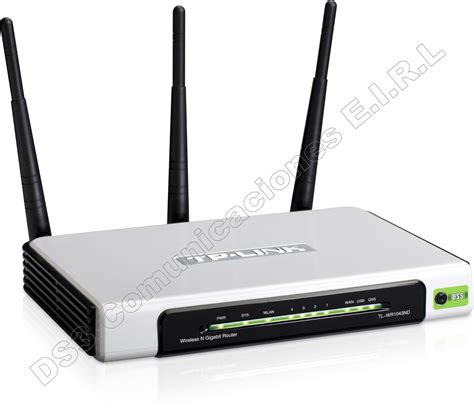 Router Tp Link Inalámbrico N Gigabit Ultimate De 300 Mbps Tl Wr1043nd