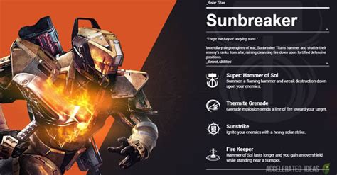 45 Destiny Sunbreaker Wallpaper