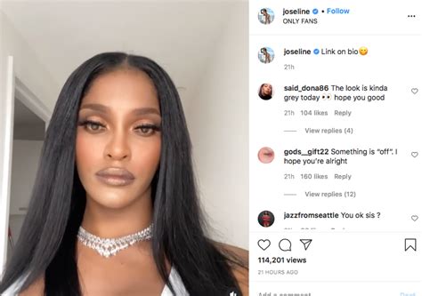 You Ok Sis Joseline Hernandez S Video Derails When Fans Say Something Looks Off About Her Face