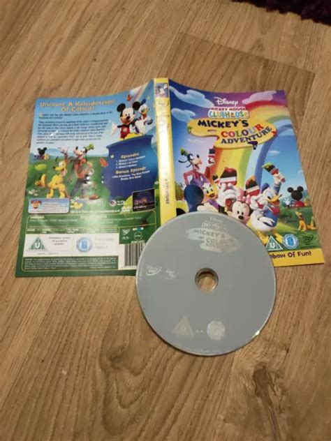 Disney Mickey Mouse Clubhouse Mickeys Colour Adventure Dvd £200
