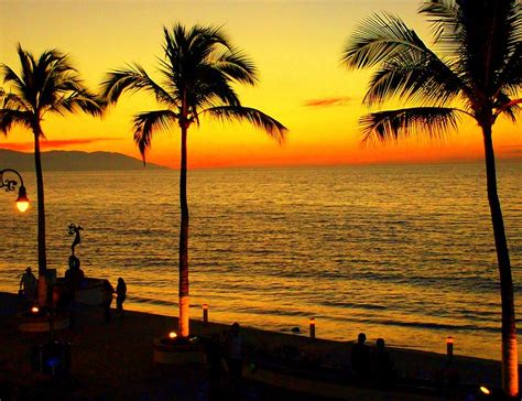 Puerto Vallarta Sunset Photograph By Randall Weidner Fine Art America