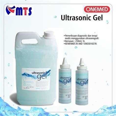 Cod Ultrasound Gel Onemed 5 L Gel Transparan Usg Ultrasonic Jelly Gel