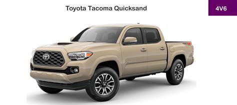 Toyota Tacoma Quicksand Paint Code Ceramic Glazed