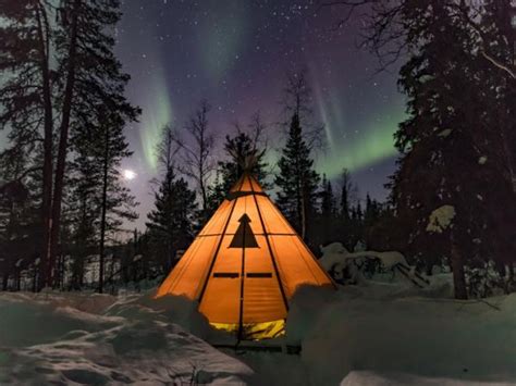 New Year Northern Lights Vacation Sweden Responsible Travel
