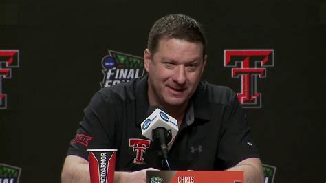 Texas Tech Coach Chris Beard Full Final Four Press Conference Youtube