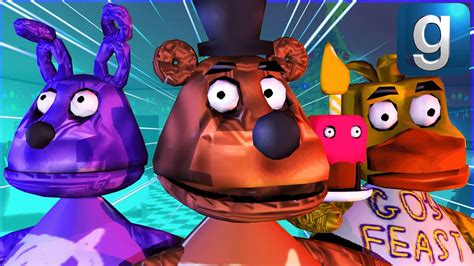 Gmod Fnaf Review Brand New Fred And Friends Models Youtube