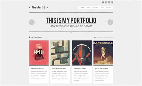 13 Gorgeous Wordpress Themes For Artists With Portfolios