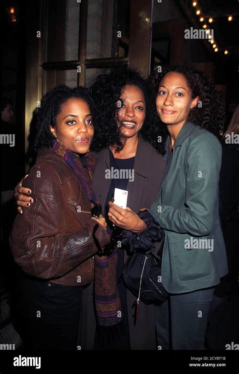 Diana Ross With Her Daughters Rhonda Ross And Tracee Ellis Ross At The