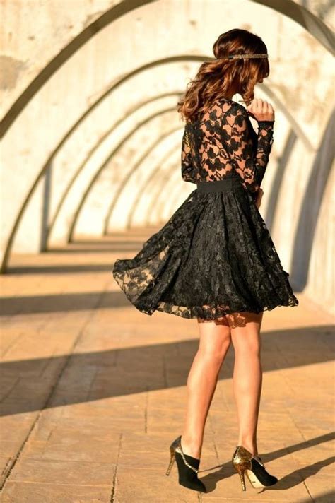 Black Lace Party Dress Pictures Photos And Images For Facebook