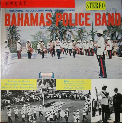 royal bahamas police force band by bahamas police band 1968 lp not on label cdandlp ref