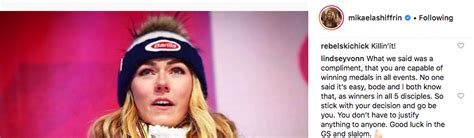Shiffrin first captured the attention of the international ski community with her slalom victory at trofeo topolino in 2010, becoming the first. Mikaela Shiffrin Instagram : Mikaela Shiffrin - Wikipedia ...